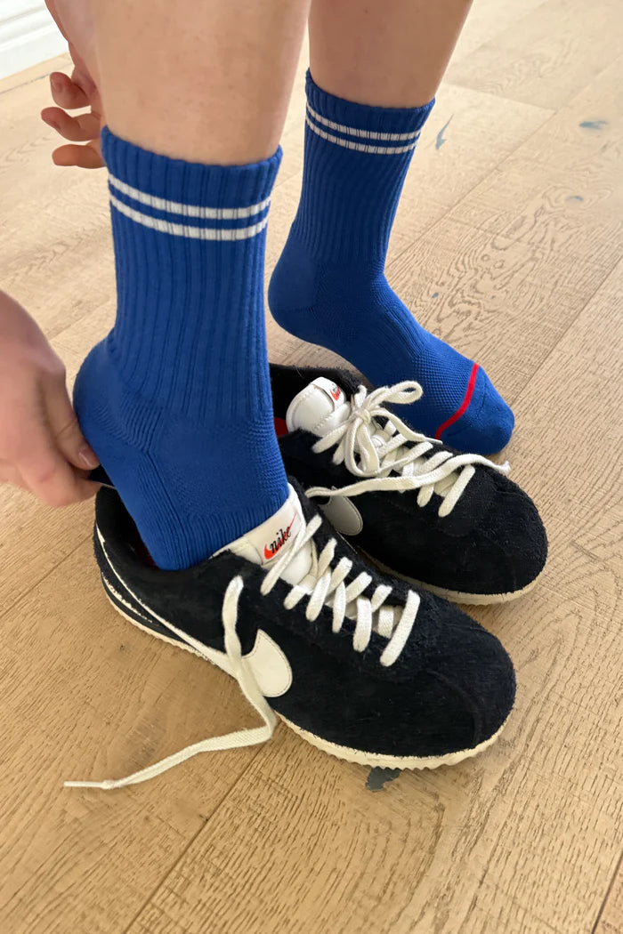 Le Bon Shoppe | Boyfriend Socks | Cobalt