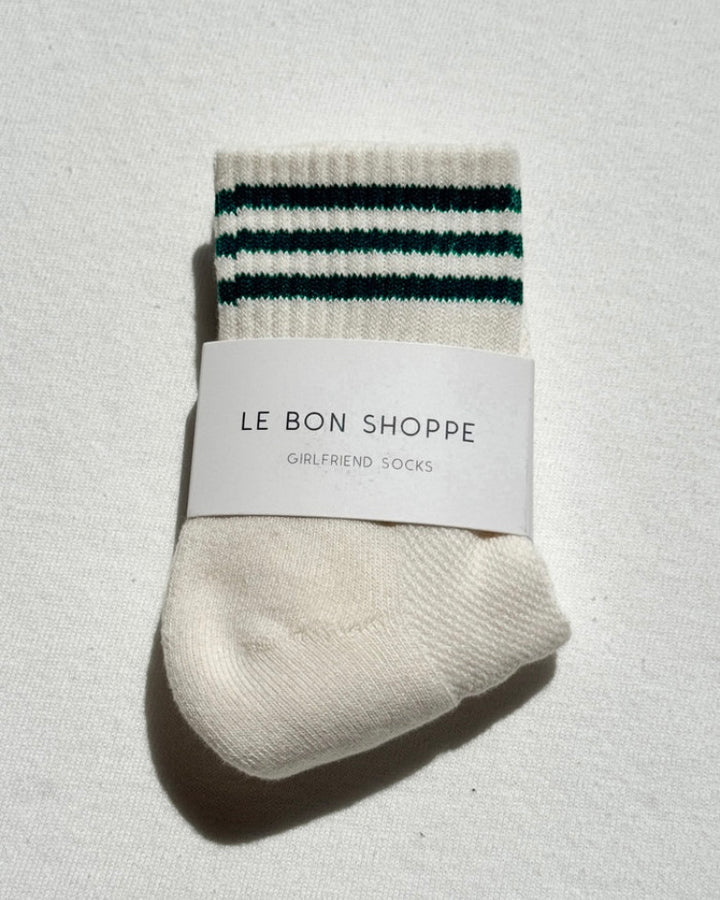 Le Bon Shoppe | Girlfriend Socks | Egret