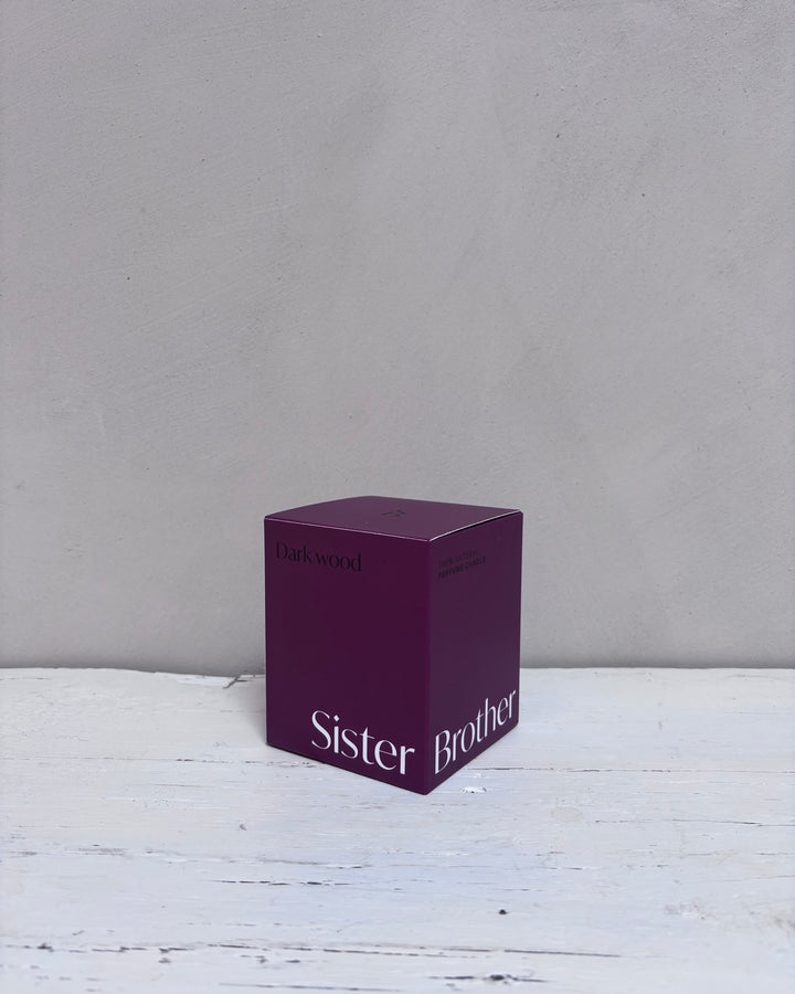 Sister Brother | Candle | Dark Wood
