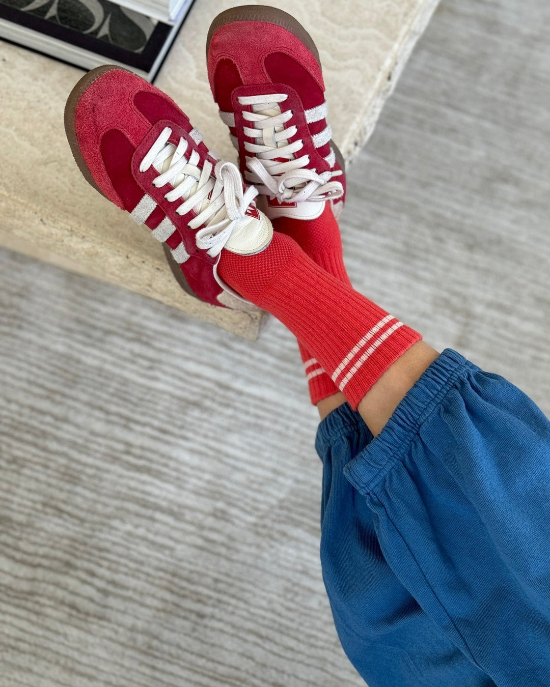 Le Bon Shoppe | Boyfriend Socks | Coral