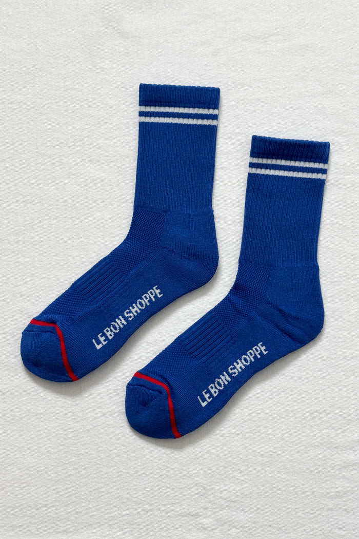 Le Bon Shoppe | Boyfriend Socks | Cobalt