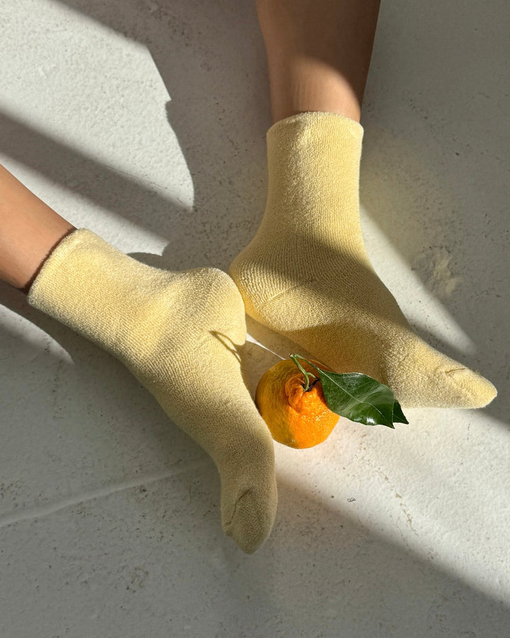 Le Bon Shoppe | Cloud Socks | Lemon Water