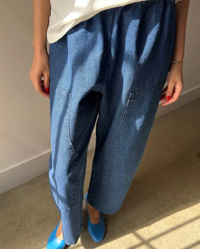 Le Bon Shoppe | Gardener’s Pants | Blue Denim