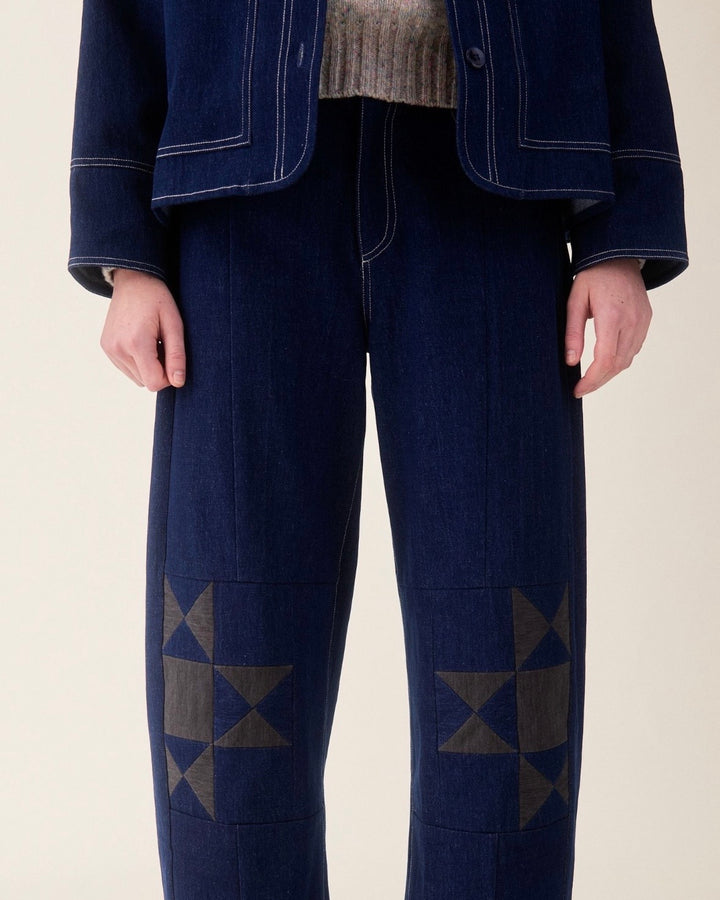 Sideline | Ini Patch Jeans | Indigo Mix