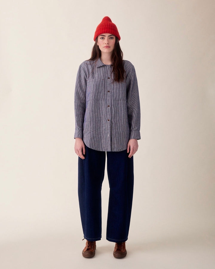 Sideline | Dolly Shirt | Railroad Stripe