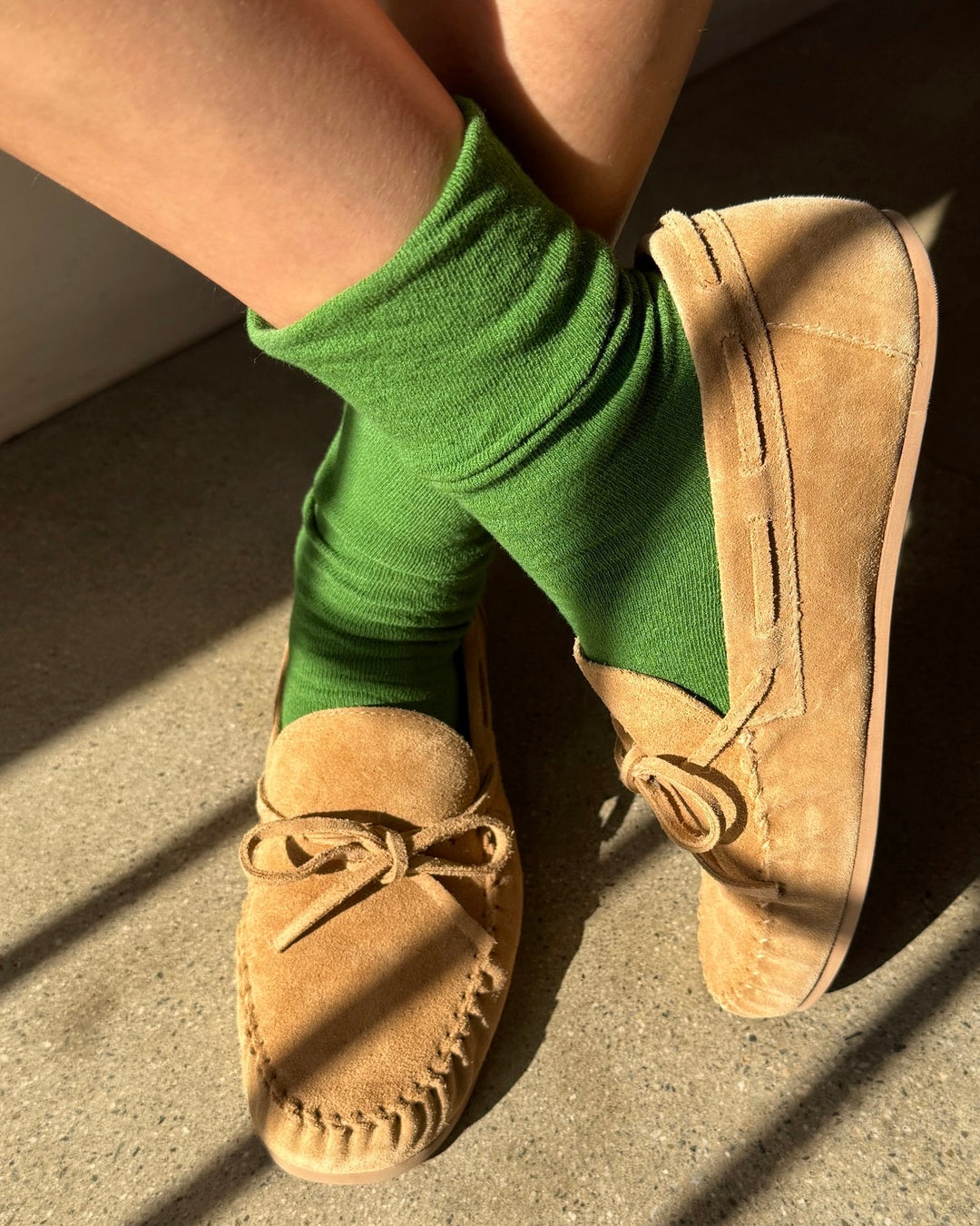 Le Bon Shoppe | Breezy Sneaker socks | Avocado