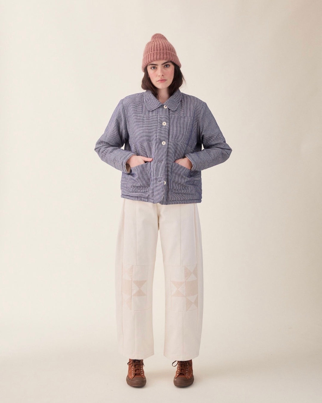 Sideline | Molly Jacket | Railroad Stripe