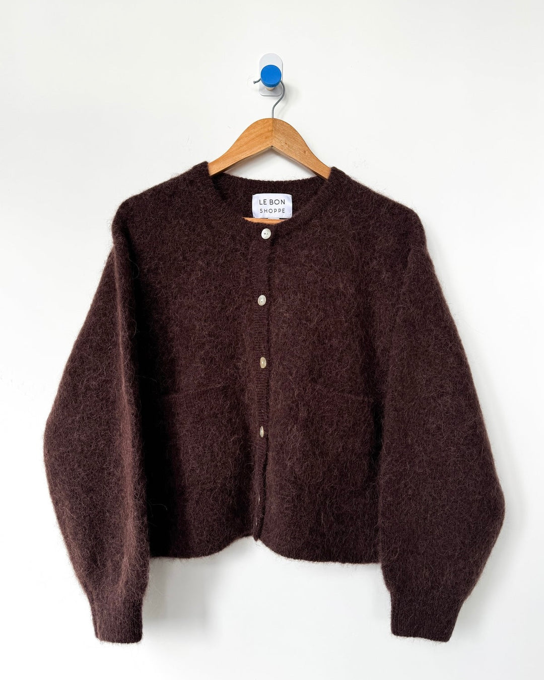 Le Bon Shoppe | Amélie Alpaca Cardigan | Chocolate