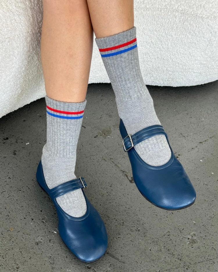 Le Bon Shoppe | Boyfriend Socks | True Grey