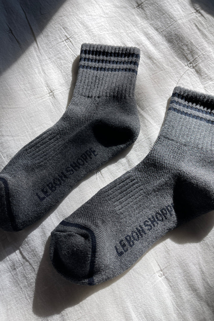Le Bon Shoppe | Girlfriend Socks | Soot
