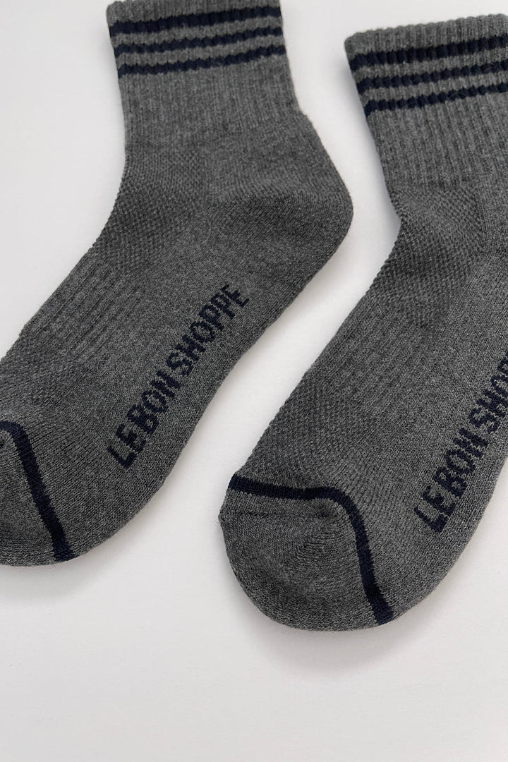 Le Bon Shoppe | Girlfriend Socks | Soot