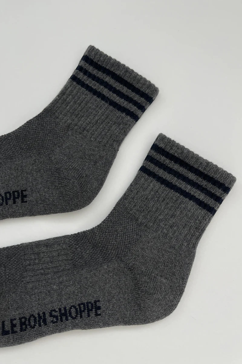 Le Bon Shoppe | Girlfriend Socks | Soot